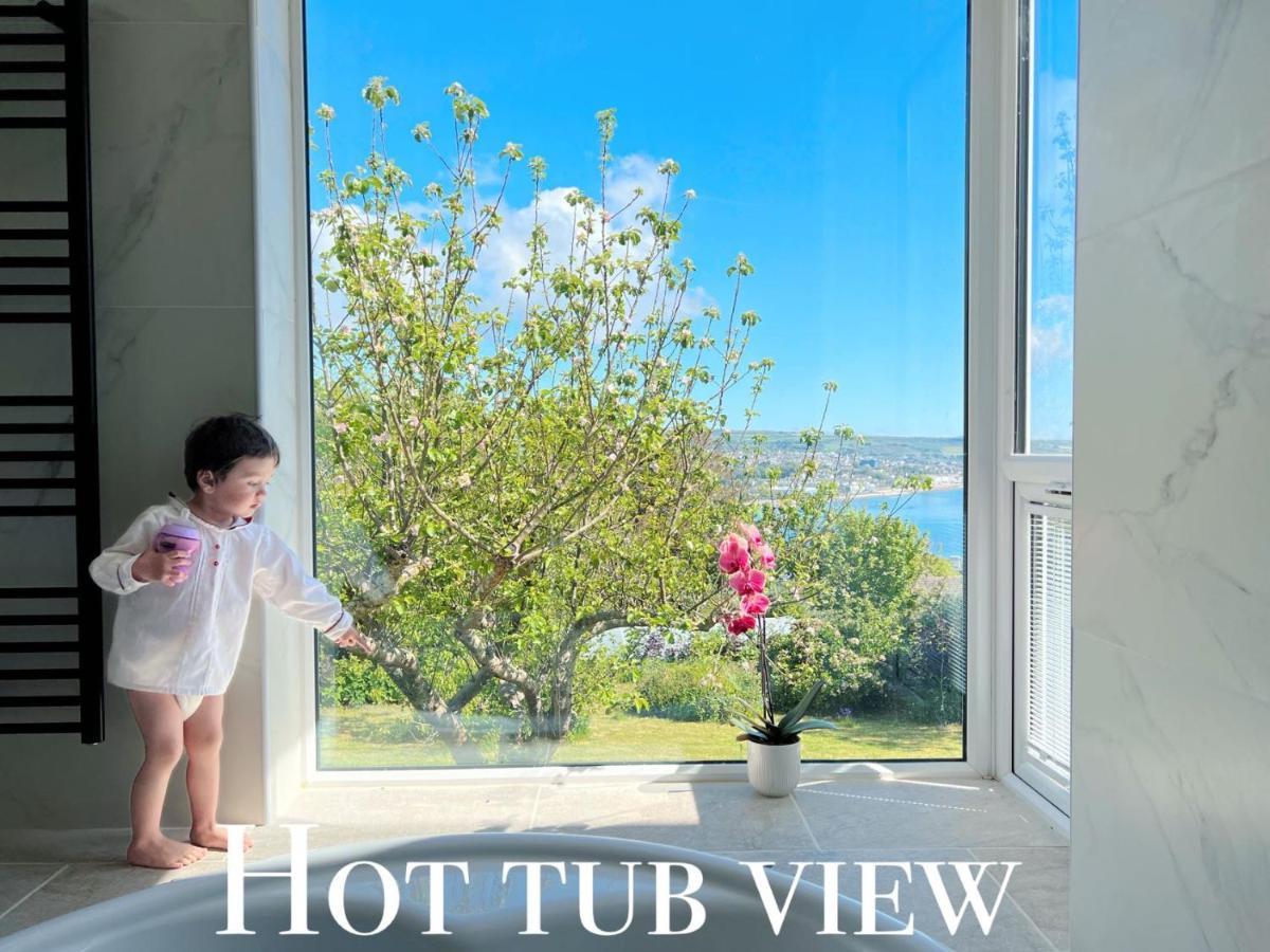 Shan Mu Inn Deluxe Hot-Tub Seaview Apartment Newlyn Ngoại thất bức ảnh